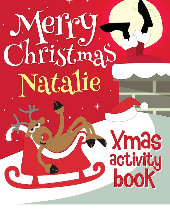 Front cover_Merry Christmas Natalie - Xmas Activity Book