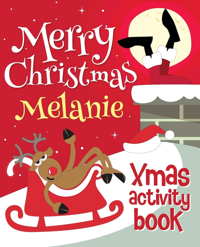 Front cover_Merry Christmas Melanie - Xmas Activity Book