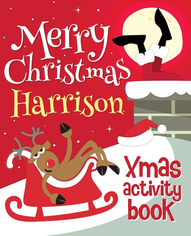 Couverture_Merry Christmas Harrison - Xmas Activity Book