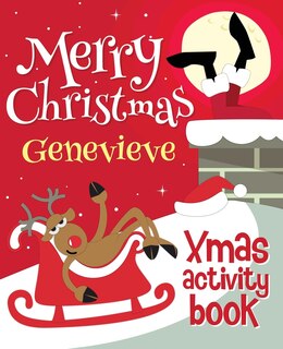 Front cover_Merry Christmas Genevieve - Xmas Activity Book