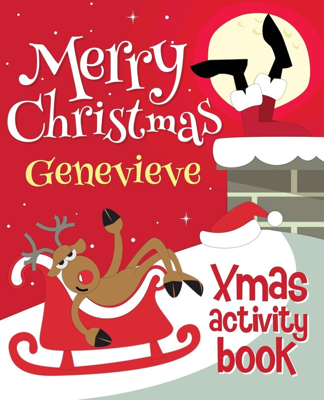 Front cover_Merry Christmas Genevieve - Xmas Activity Book