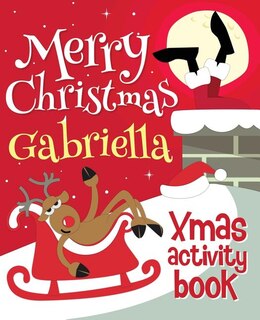 Front cover_Merry Christmas Gabriella - Xmas Activity Book