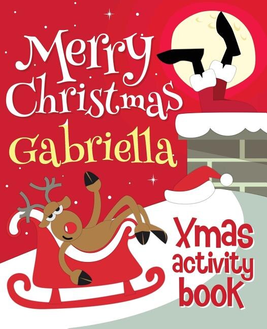 Front cover_Merry Christmas Gabriella - Xmas Activity Book