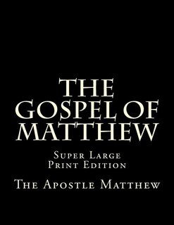 Front cover_The Gospel of Matthew