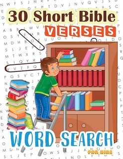 Couverture_30 Short Bible Verses Word Search for Kids