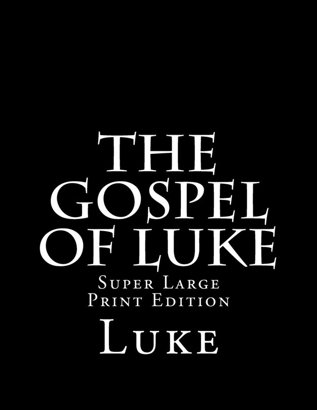 Front cover_The Gospel of Luke