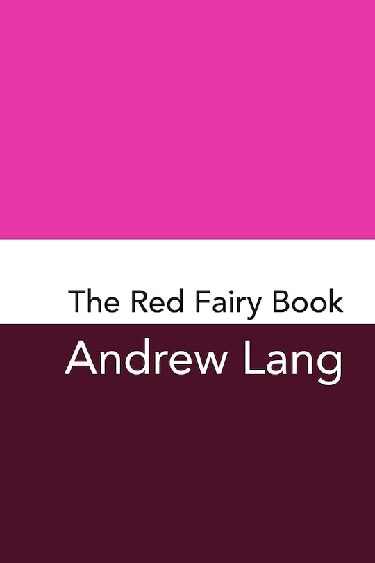 Front cover_The Red Fairy Book