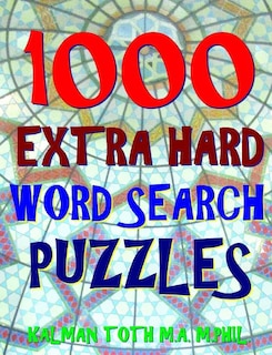 Front cover_1000 Extra Hard Word Search Puzzles