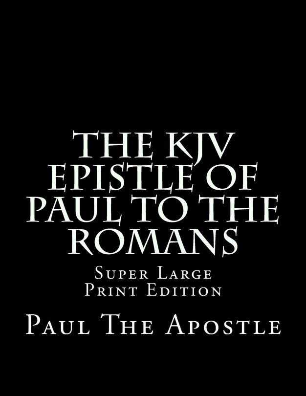 Front cover_The KJV Epistle of Paul to the Romans