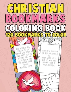 Front cover_Christian Bookmarks Coloring Book
