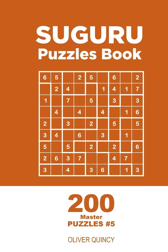 Front cover_Suguru - 200 Master Puzzles 9x9 (Volume 5)