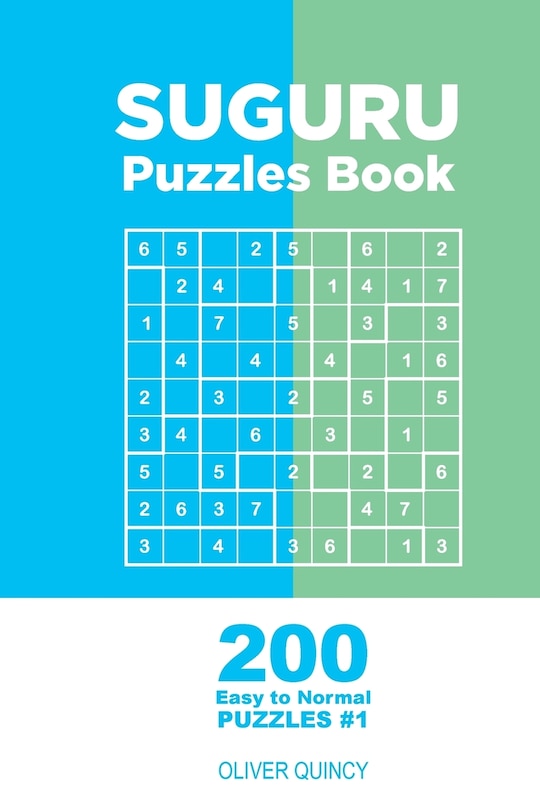 Front cover_Suguru - 200 Easy to Normal Puzzles 9x9 (Volume 1)