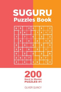 Front cover_Suguru - 200 Hard to Master Puzzles 9x9 (Volume 1)