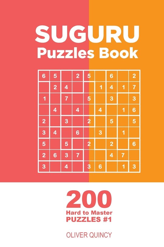 Front cover_Suguru - 200 Hard to Master Puzzles 9x9 (Volume 1)