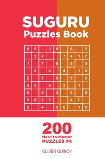 Front cover_Suguru - 200 Hard to Master Puzzles 9x9 (Volume 4)