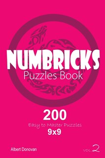 Front cover_Numbricks - 200 Easy to Master Puzzles 9x9 (Volume 2)