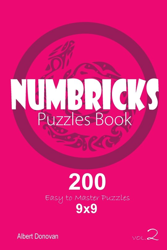 Front cover_Numbricks - 200 Easy to Master Puzzles 9x9 (Volume 2)