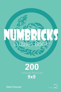 Front cover_Numbricks - 200 Normal Puzzles 9x9 (Volume 2)