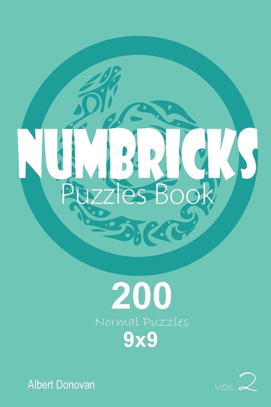 Front cover_Numbricks - 200 Normal Puzzles 9x9 (Volume 2)