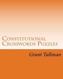 Front cover_Constitutional Crosswords Puzzles