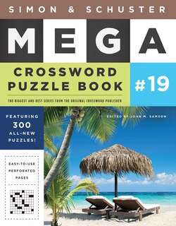 Front cover_Simon & Schuster Mega Crossword Puzzle Book #19