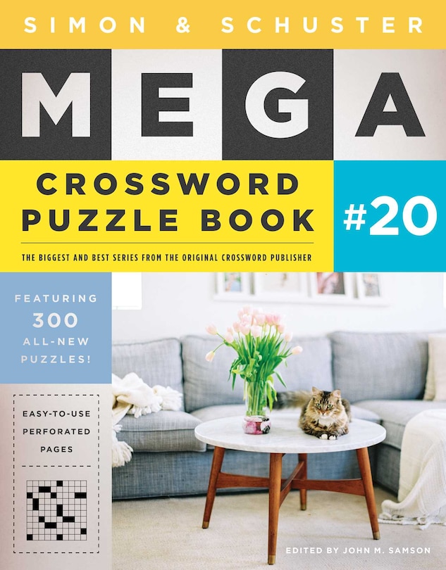 Couverture_Simon & Schuster Mega Crossword Puzzle Book #20