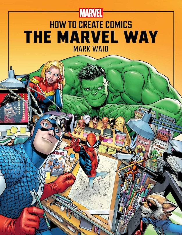 Front cover_How To Create Comics The Marvel Way
