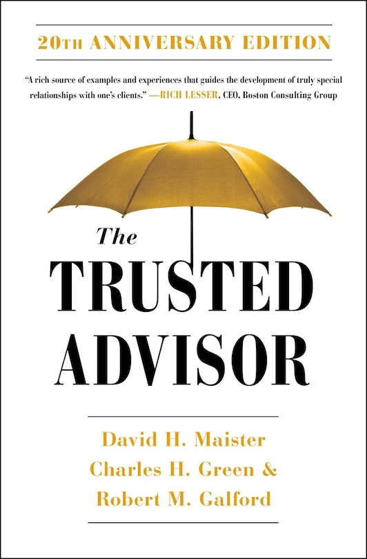 Couverture_The Trusted Advisor: 20th Anniversary Edition