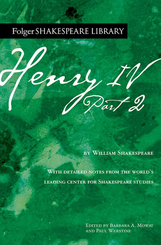 Front cover_Henry Iv, Part 2