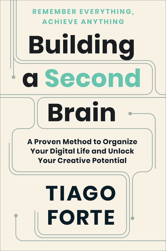 Building A Second Brain: A Proven Method To Organize Your Digital Life And Unlock Your Creative Potential