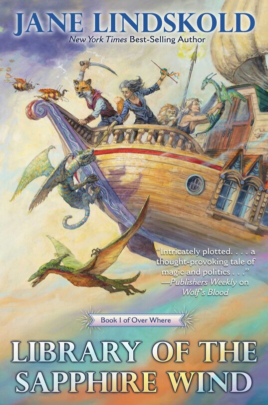 Couverture_Library of the Sapphire Wind