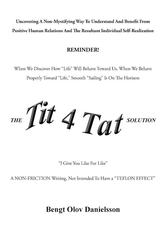 Front cover_The Tit 4 Tat Solution