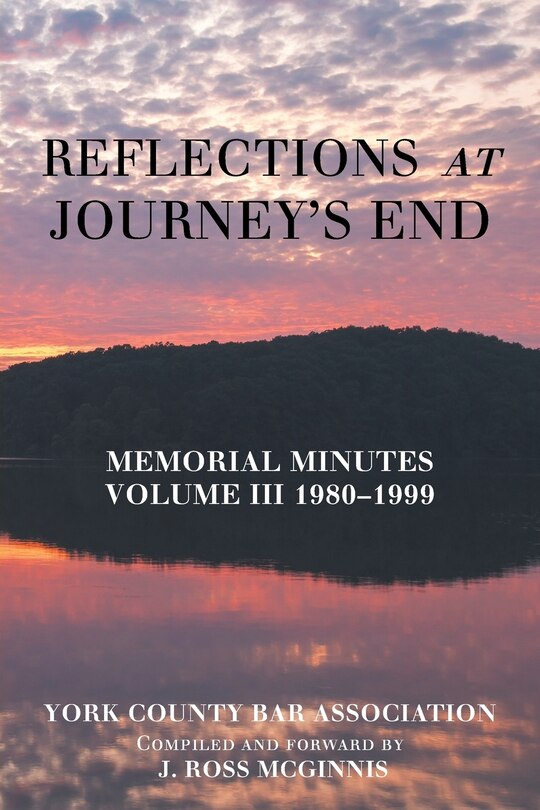 Couverture_Reflections at Journey's End