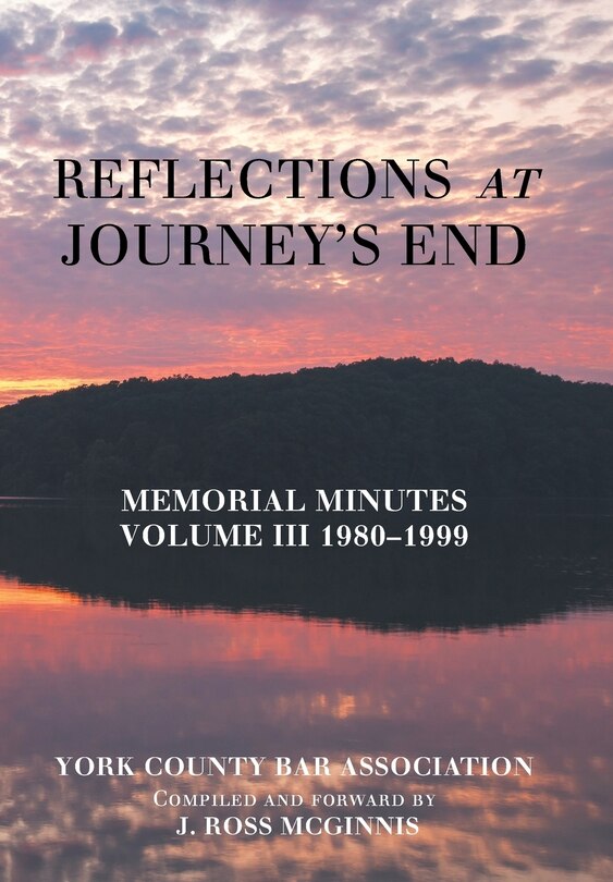 Front cover_Reflections at Journey's End