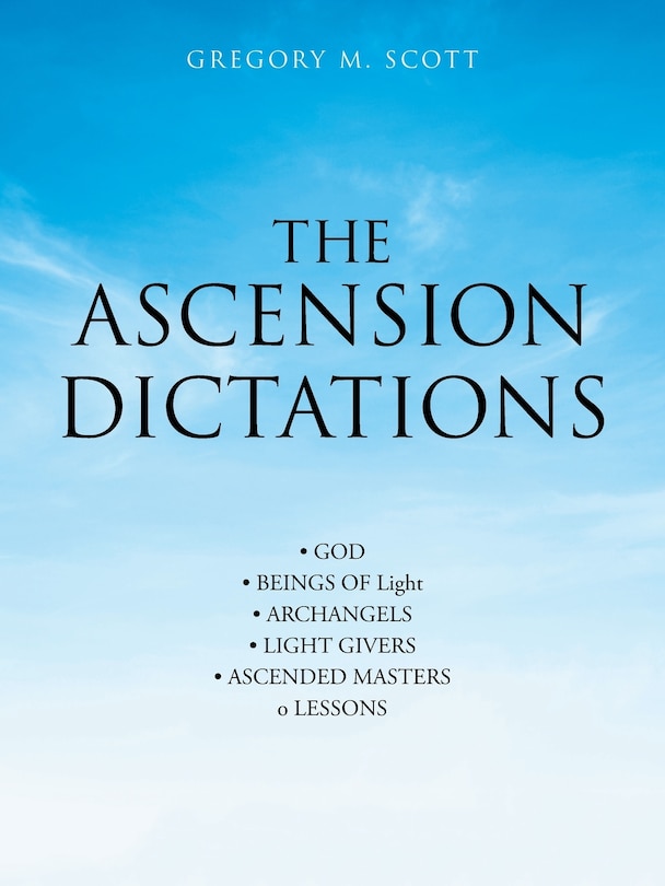 Couverture_The Ascension Dictations
