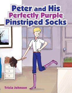 Front cover_Peter and His Perfectly Purple Pinstriped Socks