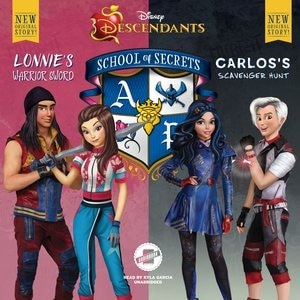Front cover_Disney Descendants: School of Secrets: Books 4 & 5