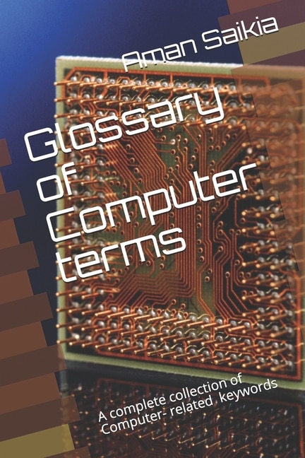 Front cover_Glossary of Computer terms