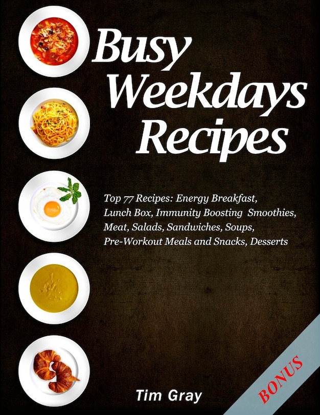 Front cover_Busy Weekdays Recipes