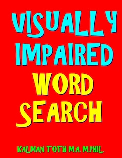 Couverture_Visually Impaired Word Search