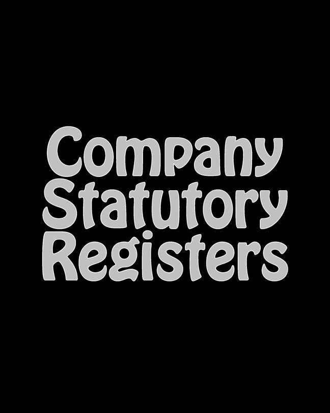 Couverture_Company Statutory Registers