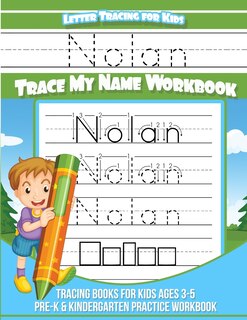 Front cover_Nolan Letter Tracing for Kids Trace my Name Workbook