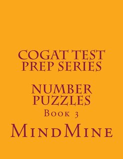 Front cover_CogAT Test Prep Series - Number Puzzles