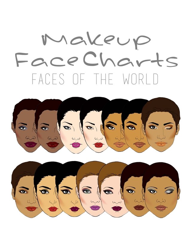 Makeup Face Charts Faces Of The World image number 0