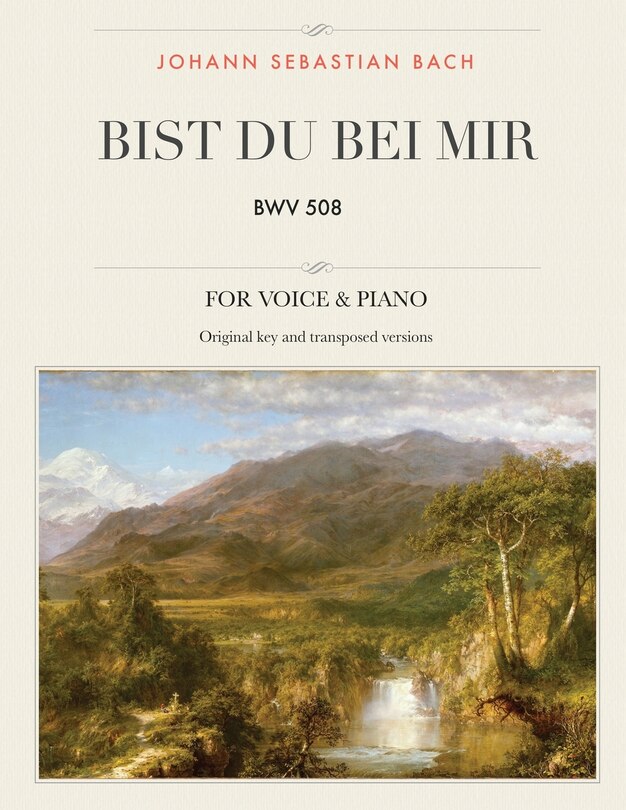 Bist du bei mir: BWV 508, For Medium, High and Low Voices