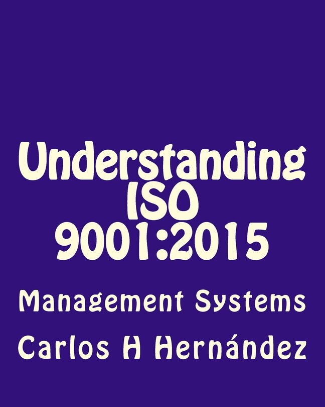 Front cover_Understanding ISO 9001