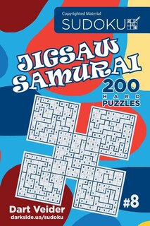 Couverture_Sudoku Jigsaw Samurai - 200 Hard Puzzles 9x9 (Volume 8)