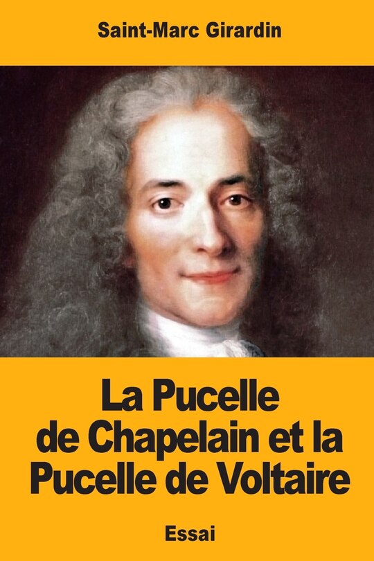 Front cover_La Pucelle de Chapelain et la Pucelle de Voltaire