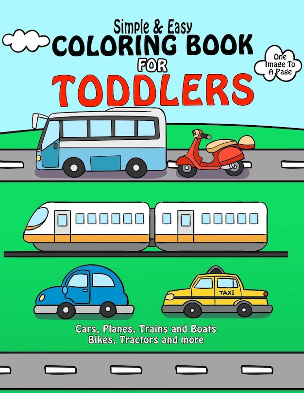 Front cover_Coloring Book For Toddlers