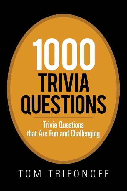 Front cover_1000 Trivia Questions